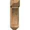 Ekena Millwork Thorton Arts and Crafts Rough Sawn Bracket w/ Offset Brace, Western Red Cedar, 6"W x 16"D x 20"H BKT0604X16X20THR03RWR - alternate 2